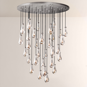 Raindrops Round Chandelier 60" - thebelacan