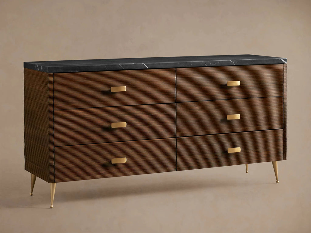Giselle Six-Drawer Dresser