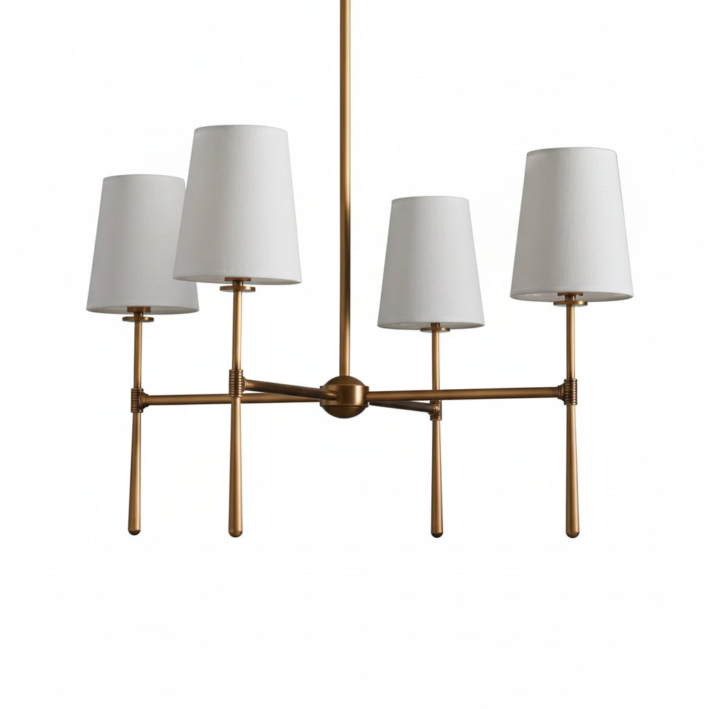 Rhodes Round Chandelier 4/6 Light - kimoylights