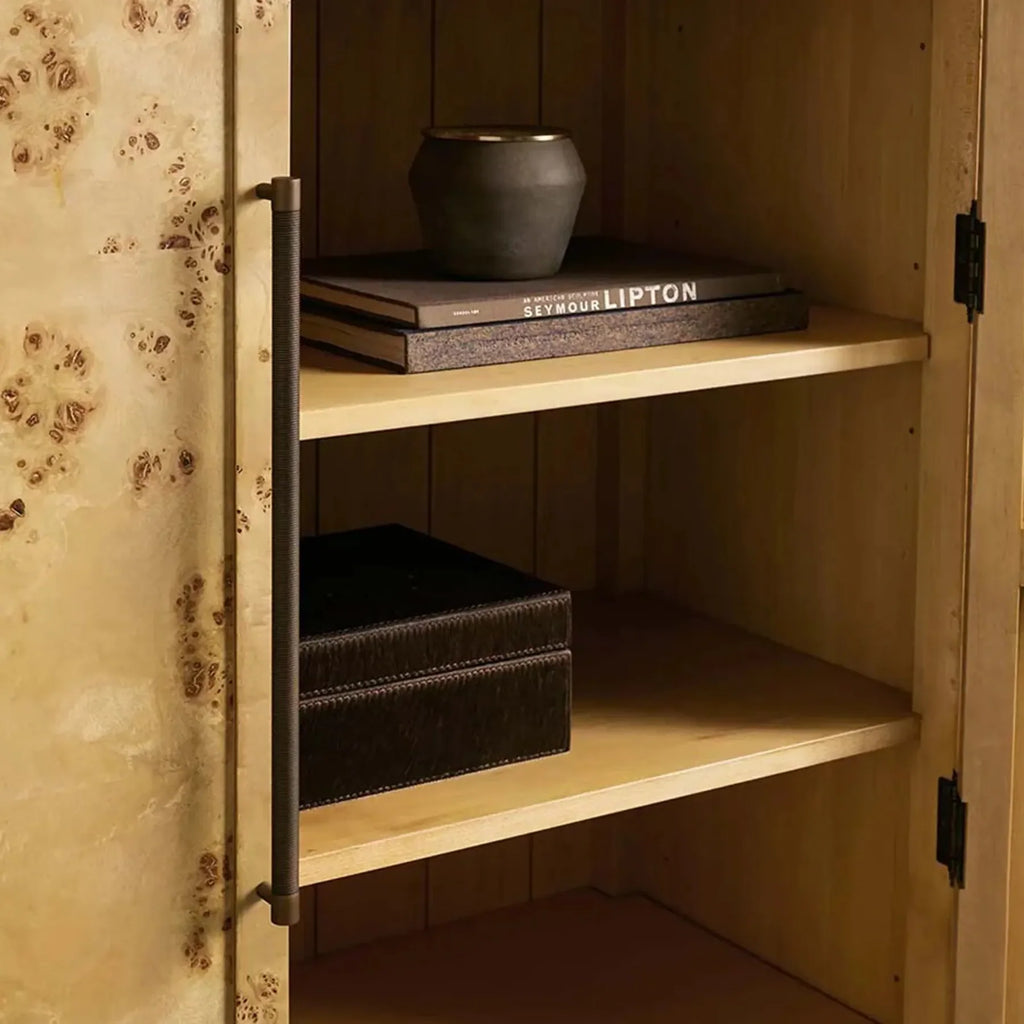 Hattie Burl Tall Cabinet