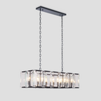 Kiko Crystal Rectangular Chandelier