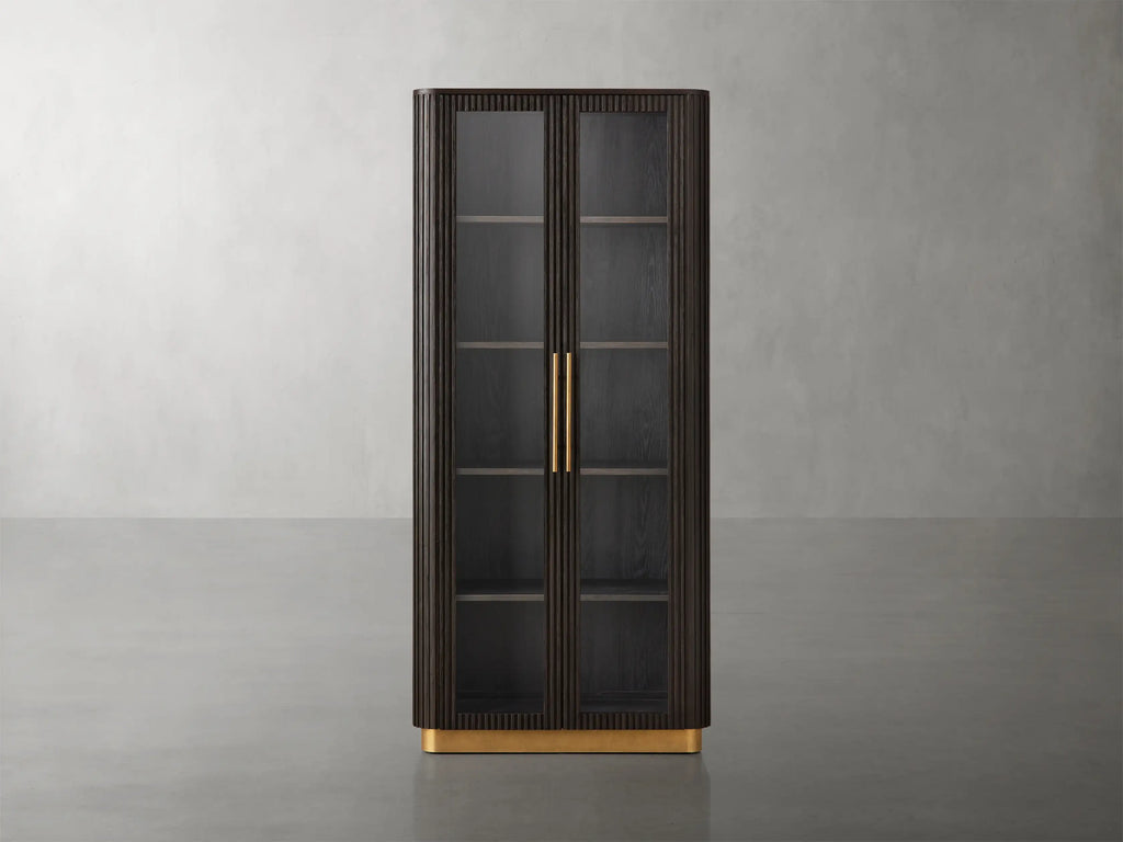 Finnley Glass Tall Cabinet