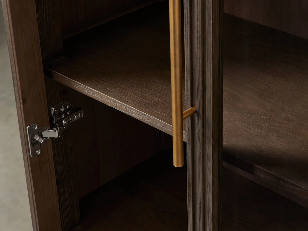 Finnley Glass Tall Cabinet