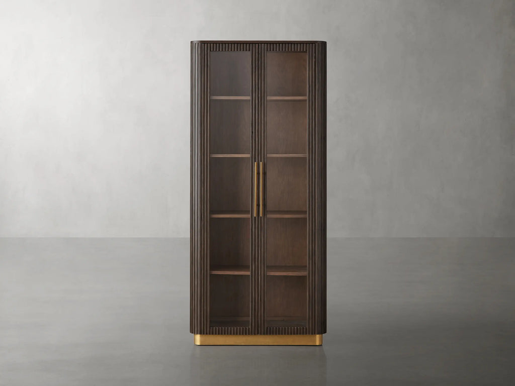 Finnley Glass Tall Cabinet