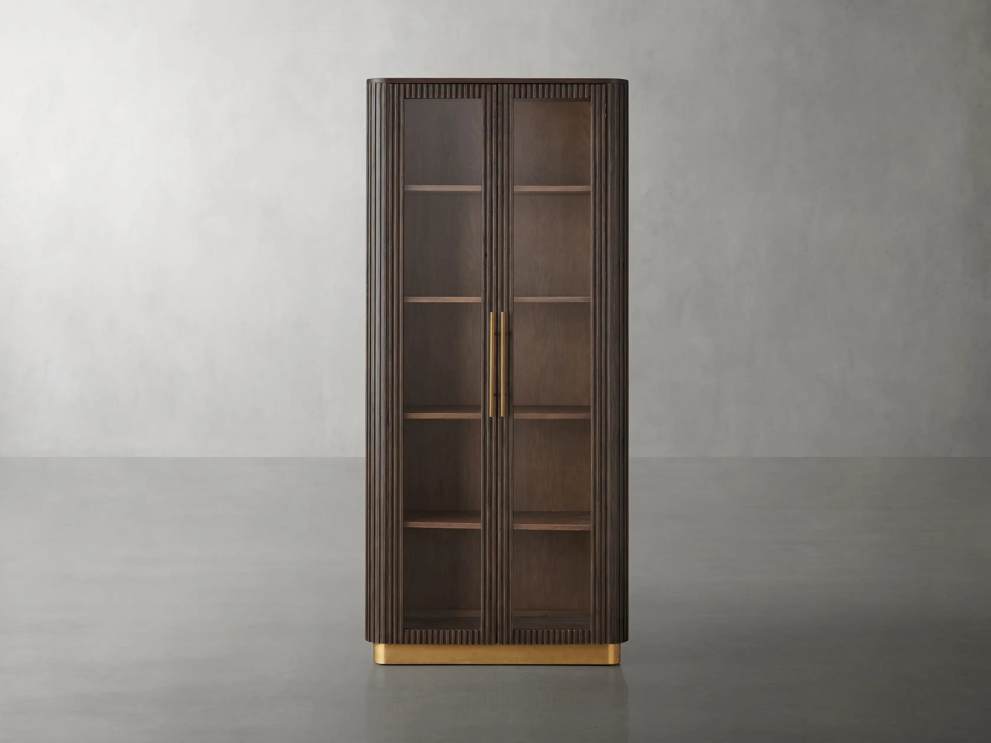 Finnley Glass Tall Cabinet