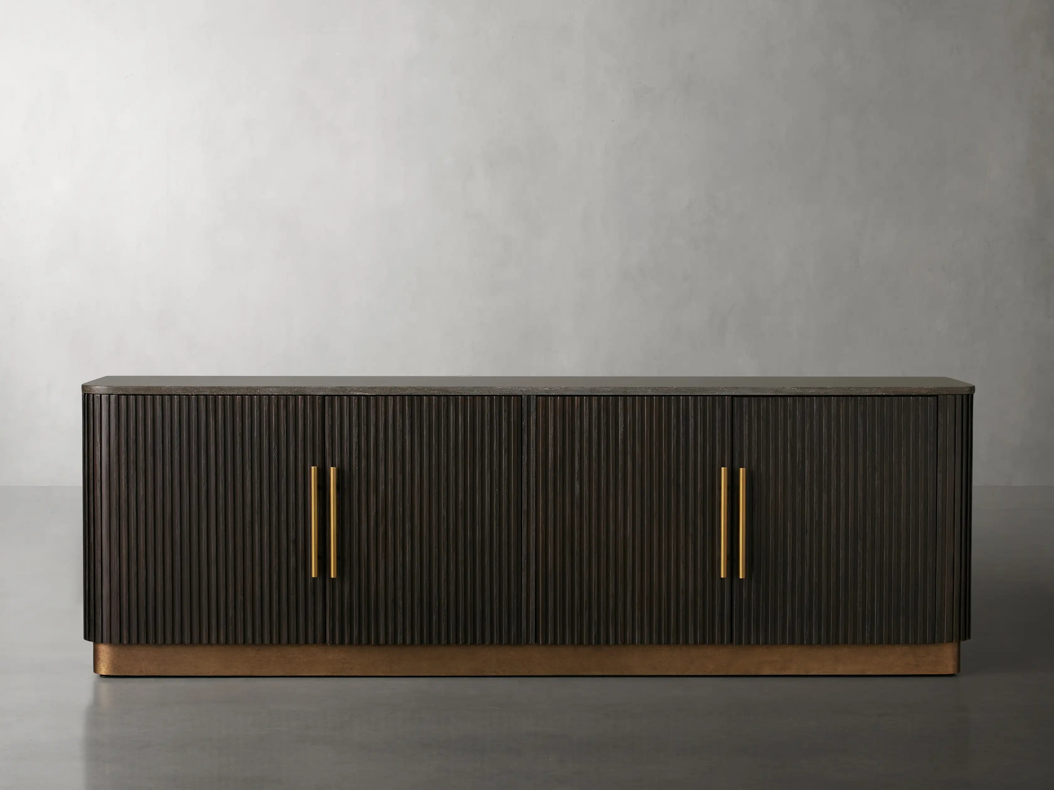 Finnley Fluted Media Console