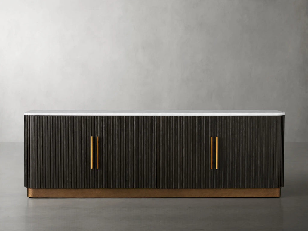 Finnley Fluted Media Console