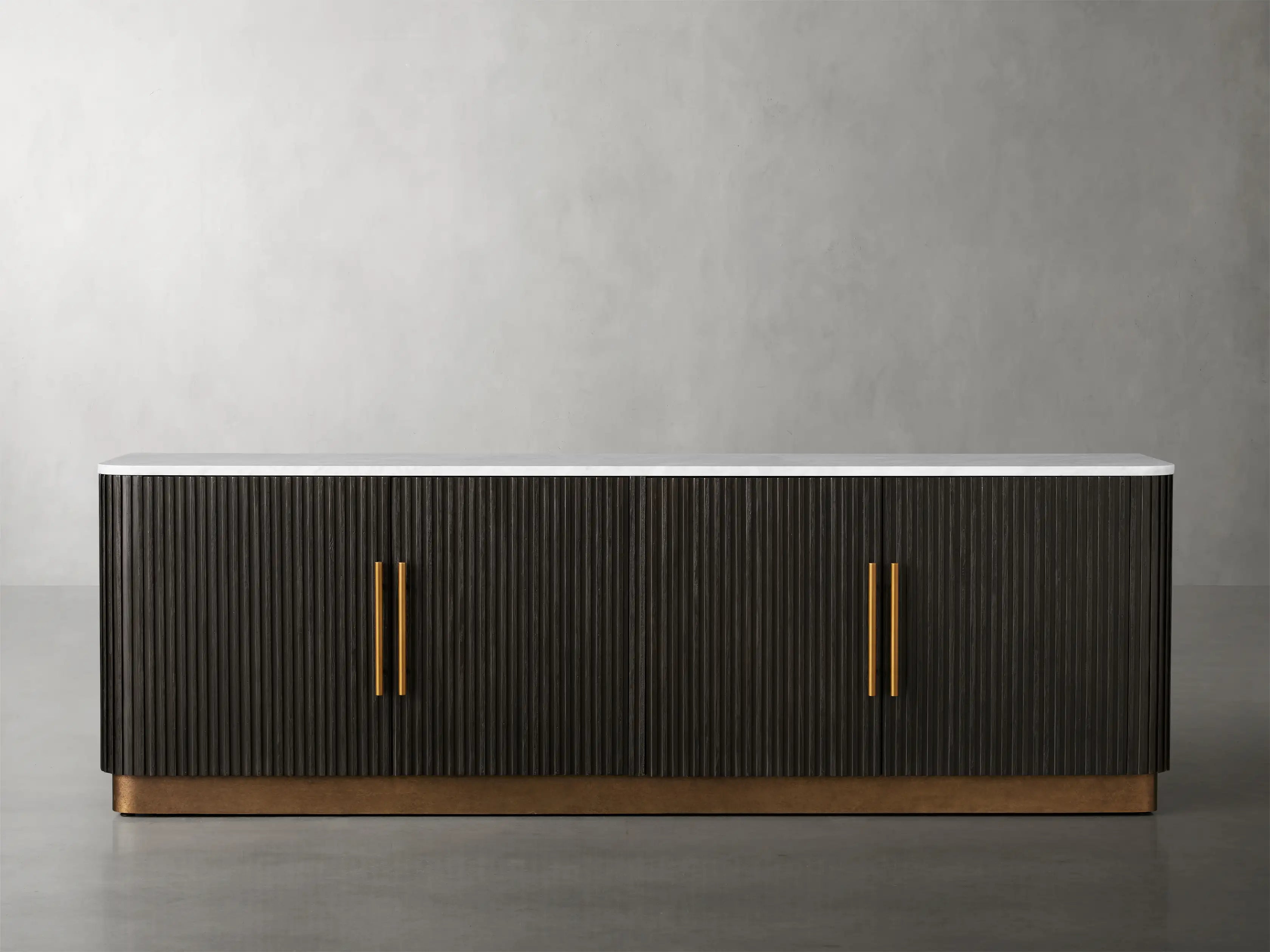 Finnley Fluted Media Console