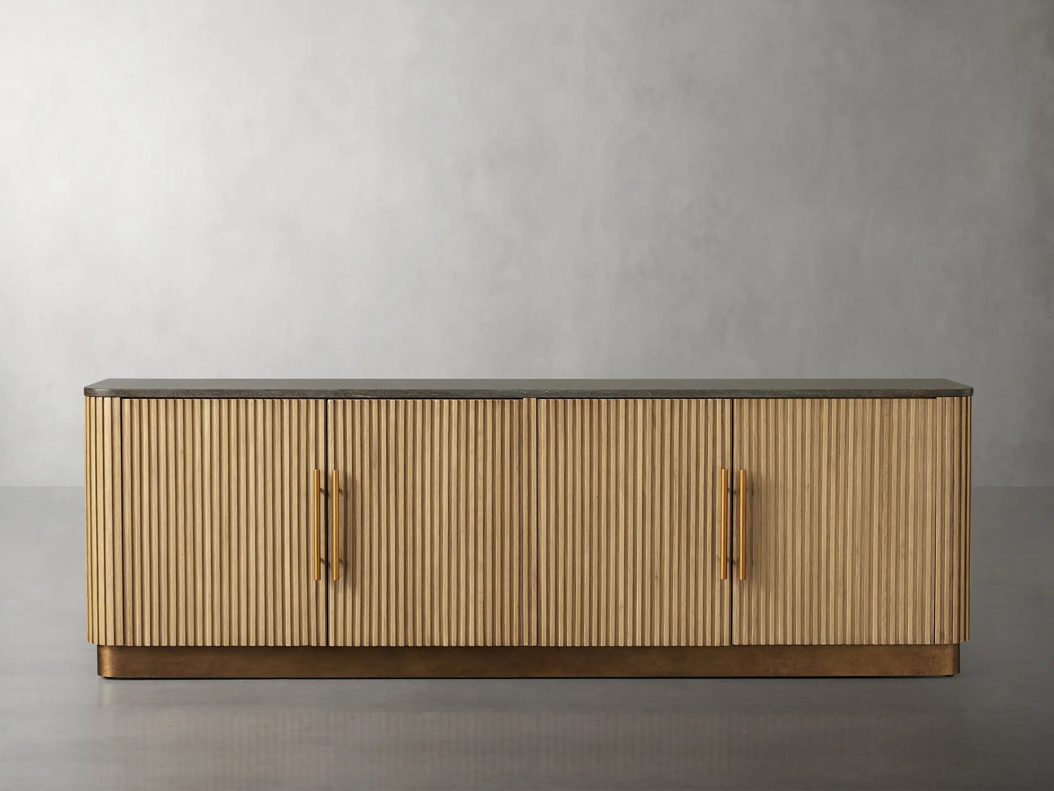 Finnley Fluted Media Console