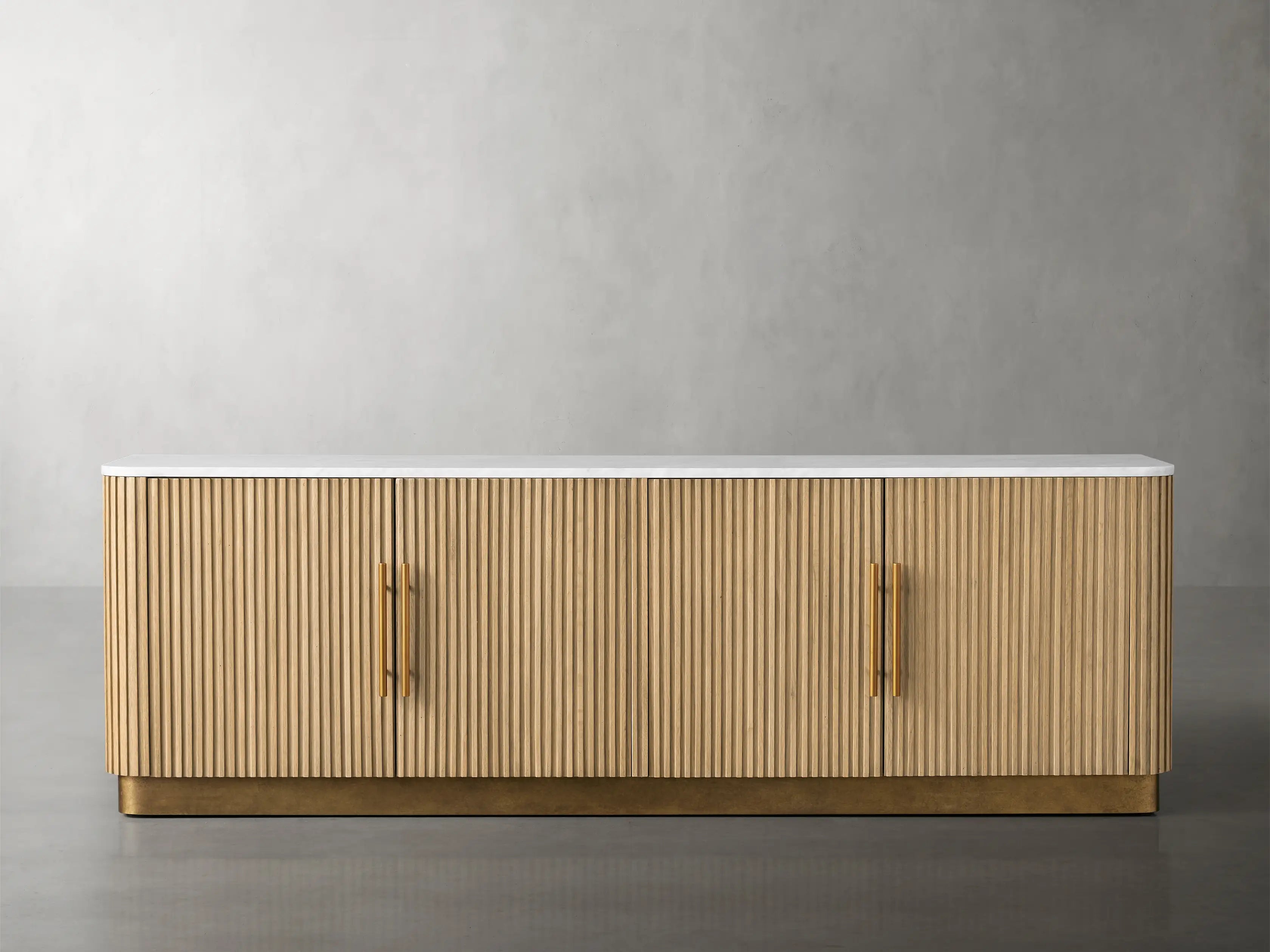 Finnley Fluted Media Console