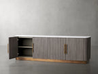 Finnley Fluted Media Console
