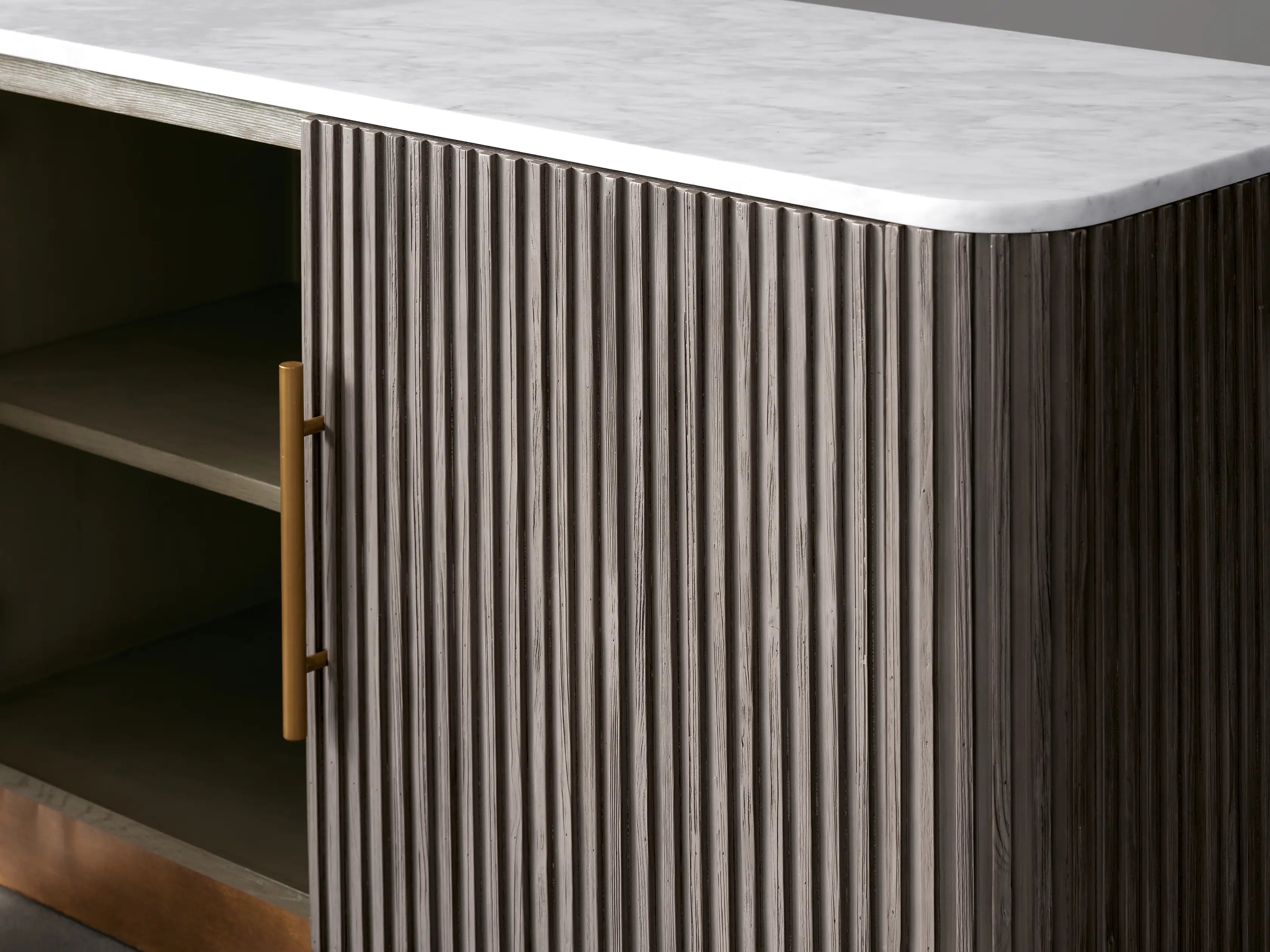 Finnley Fluted Media Console