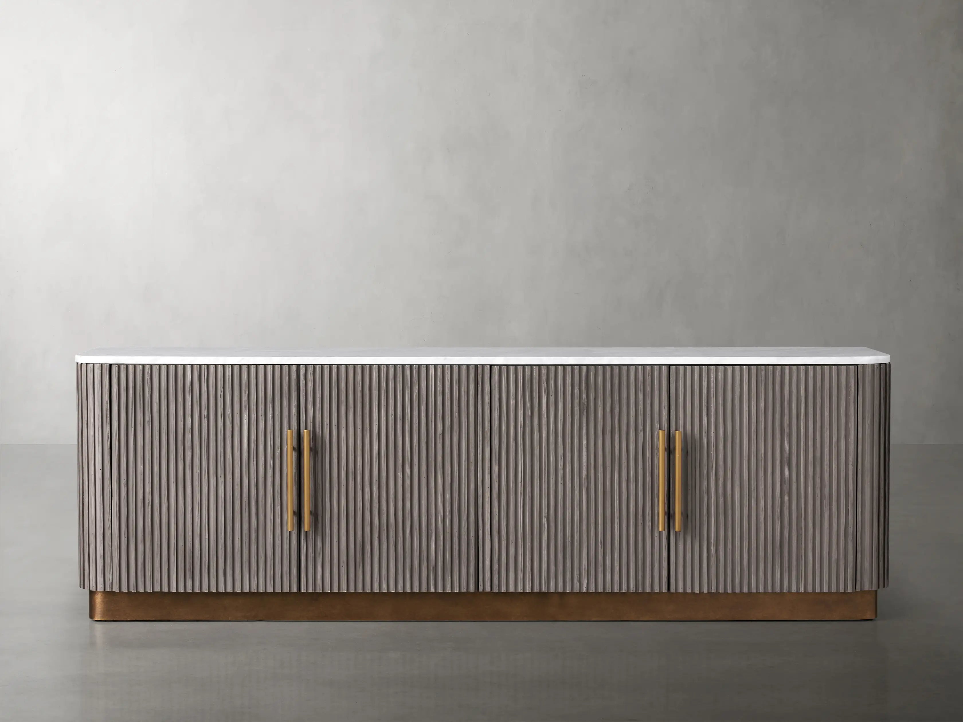 Finnley Fluted Media Console