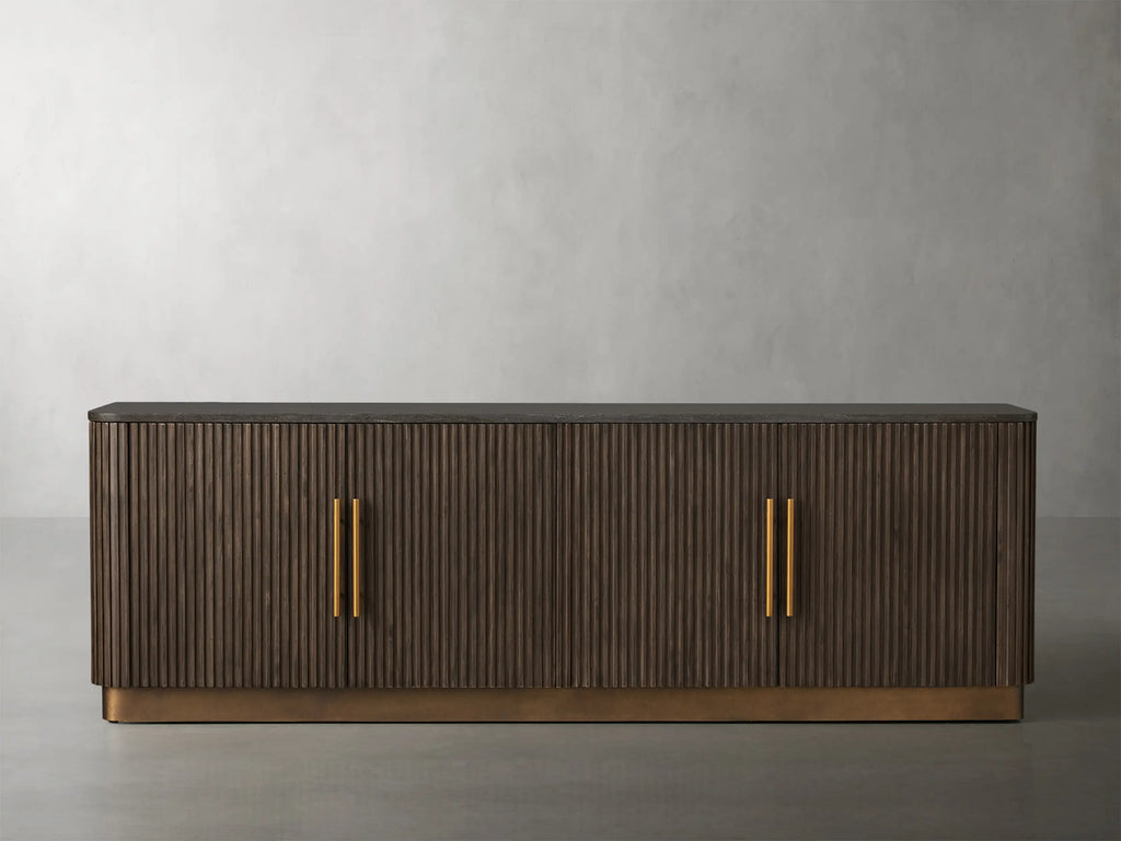 Finnley Fluted Media Console