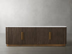 Finnley Fluted Media Console