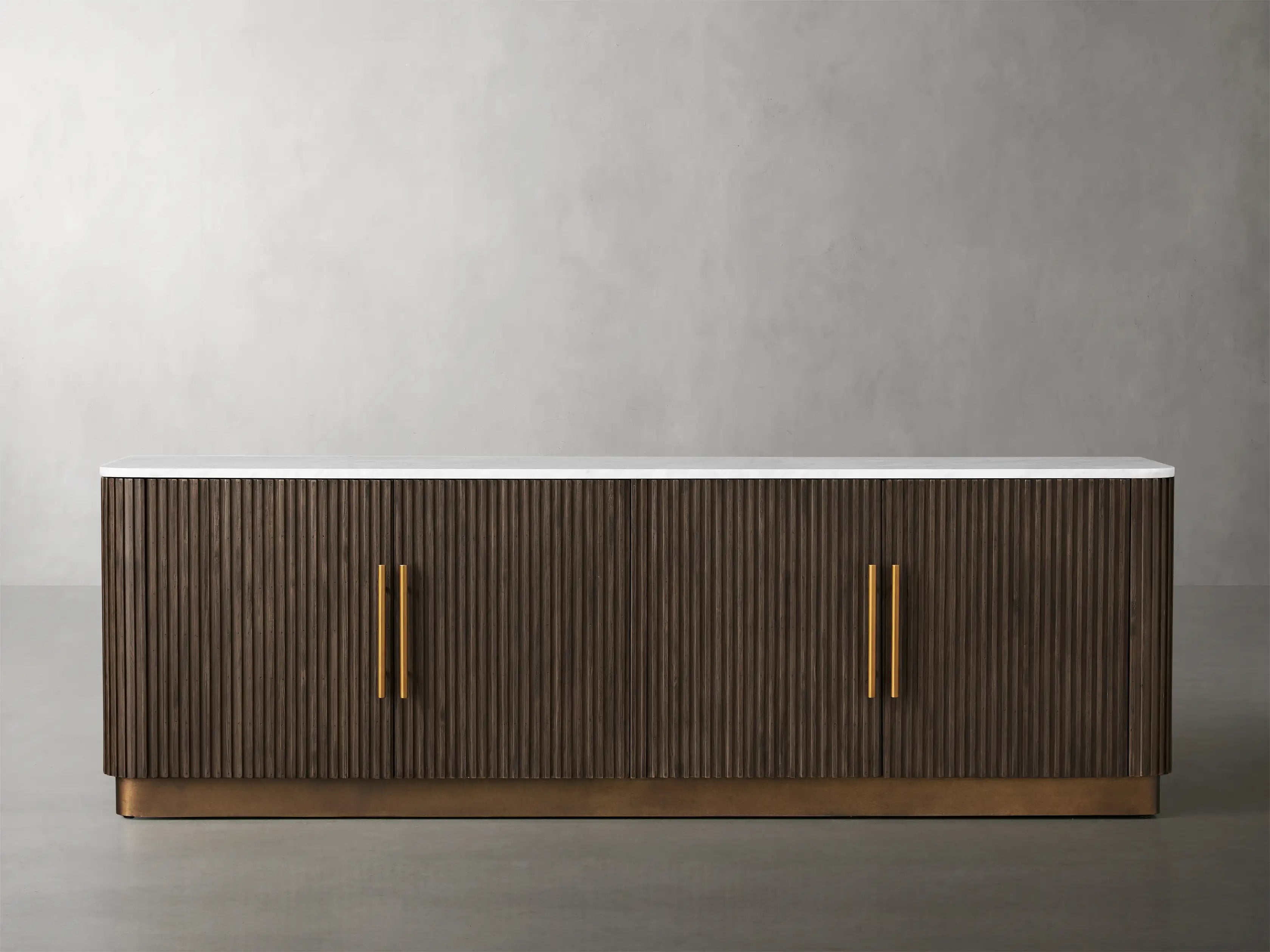 Finnley Fluted Media Console