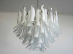 Murano Chandelier – 53 petals – White