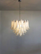 Murano Chandelier – 53 petals – White