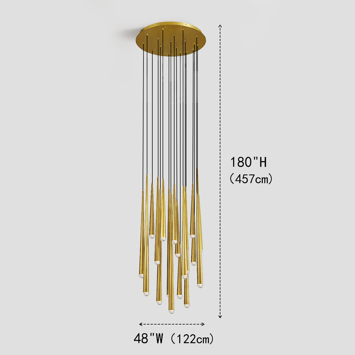 Harry Round Tubular Pendant