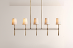 Rhodes Linear Chandelier 5 / 6 Light - kimoylights