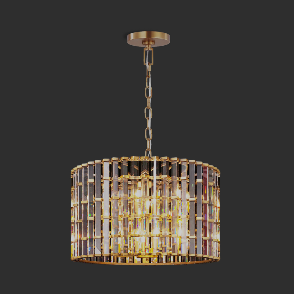 Kiko Cylindrical/ Linear Chandelier