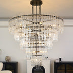 Iralier 5-Tier Round Chandelier 60"