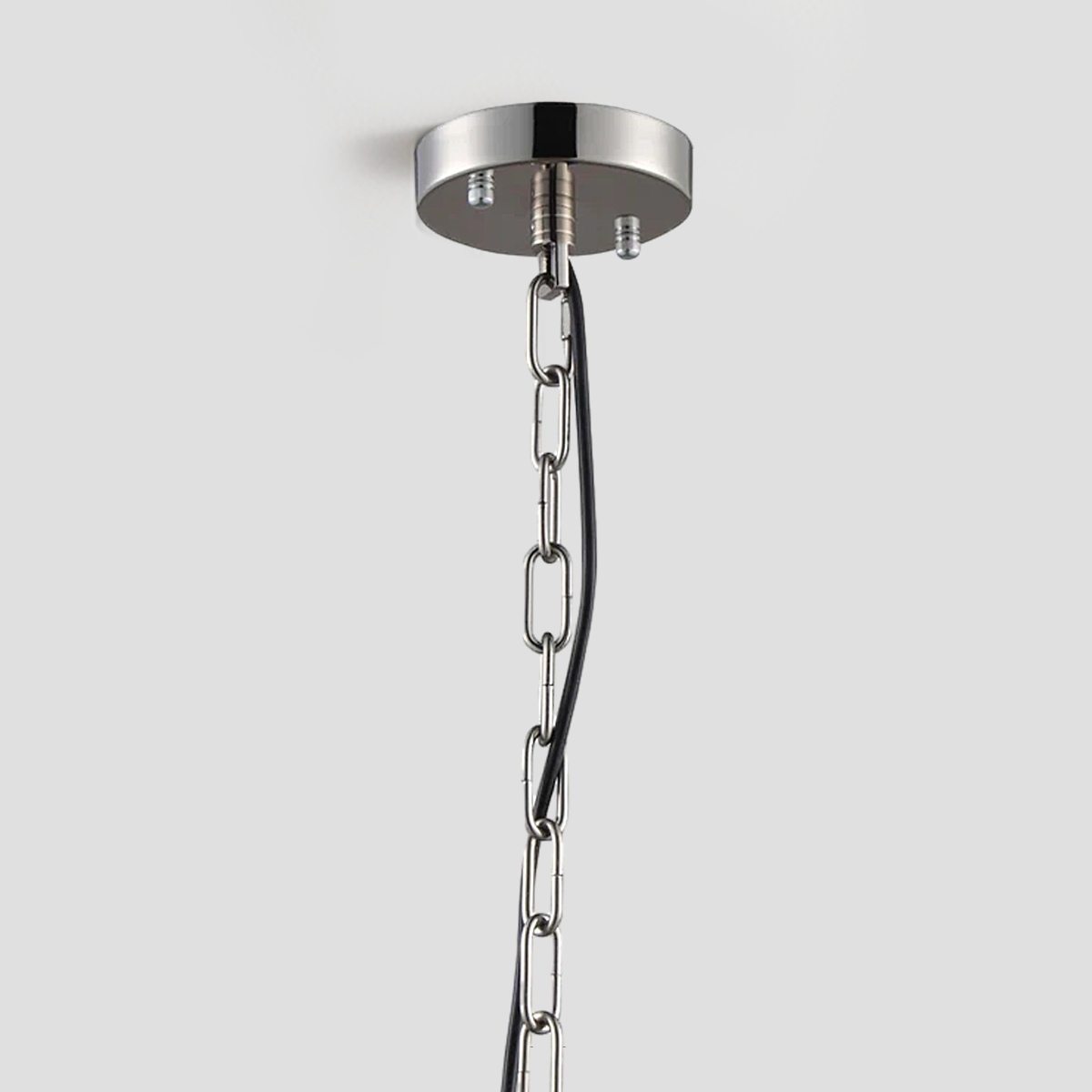 1920s Olion Crystal Round Pendant