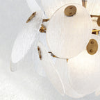 Snow Petal Glass Chandelier