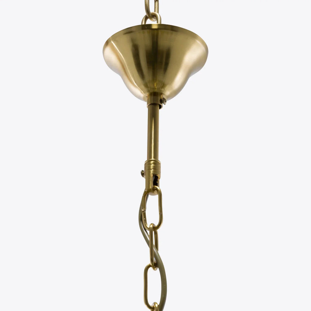 Green Petalo Murano Chandelier
