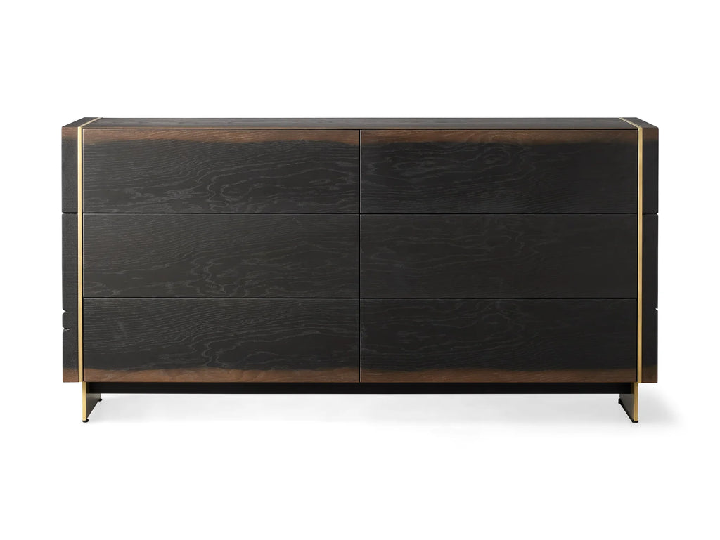 Mihaela Six-Drawer Dresser 67.5"