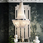 Alisa Luxury Plated Aluminum Chain Tassel Chandelier Diameter 24" 31"  - kimoylights