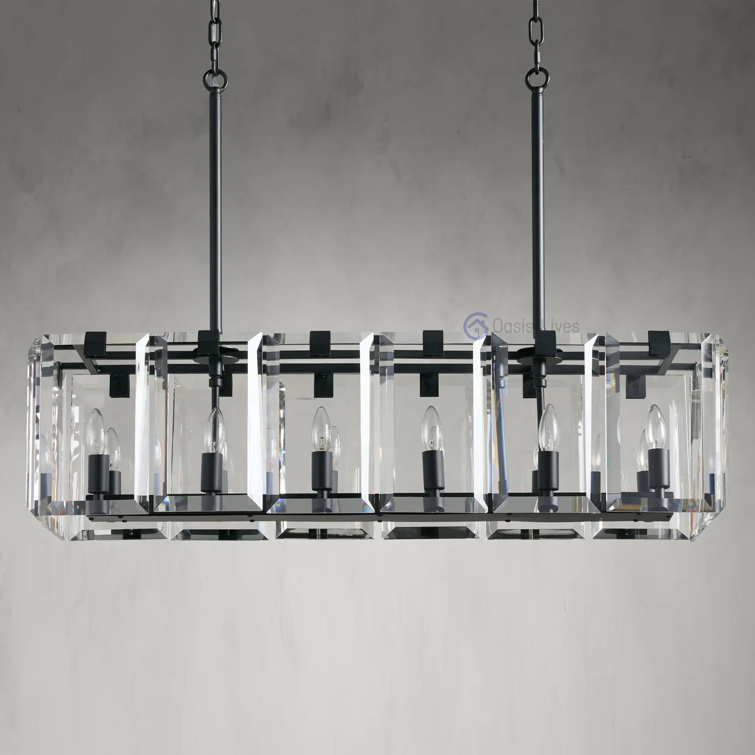Morden Amaya Rectangular Chandelier