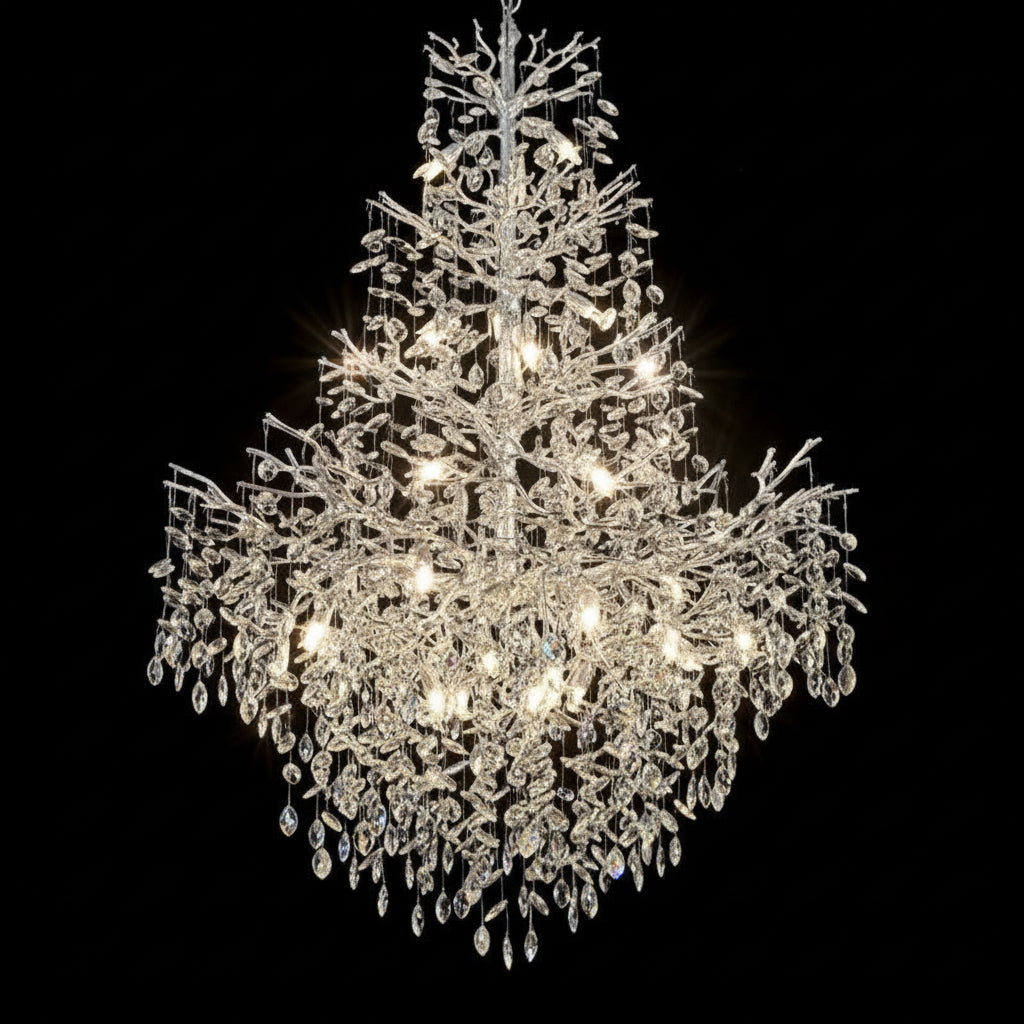 Modern Crystal Tree Branch Chandelier - kimoylights