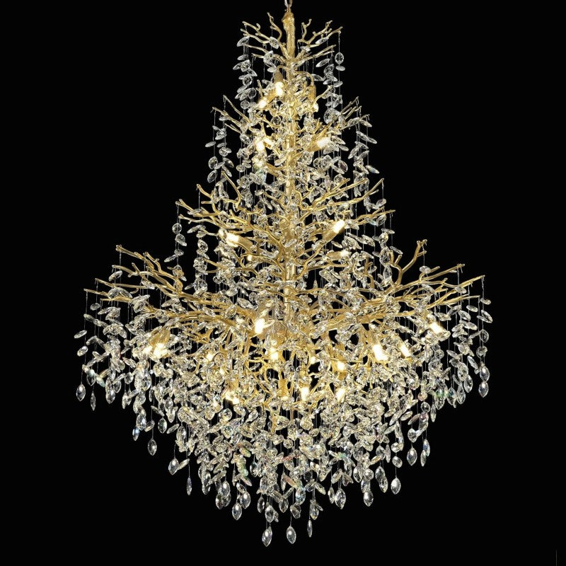 Modern Crystal Tree Branch Chandelier - kimoylights