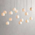 Arica Alabaster Rectangular Chandelier