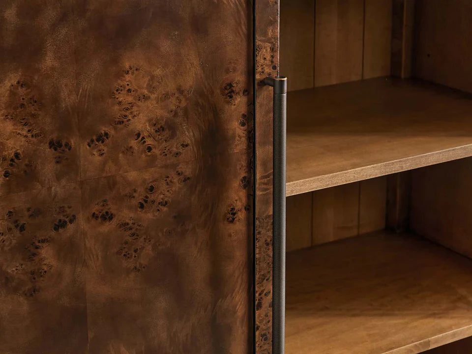Hattie Burl Tall Cabinet