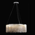 Alisa Luxury Round Chain Tassel Chandelier- kimoylights