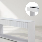 Costine Console Table - White