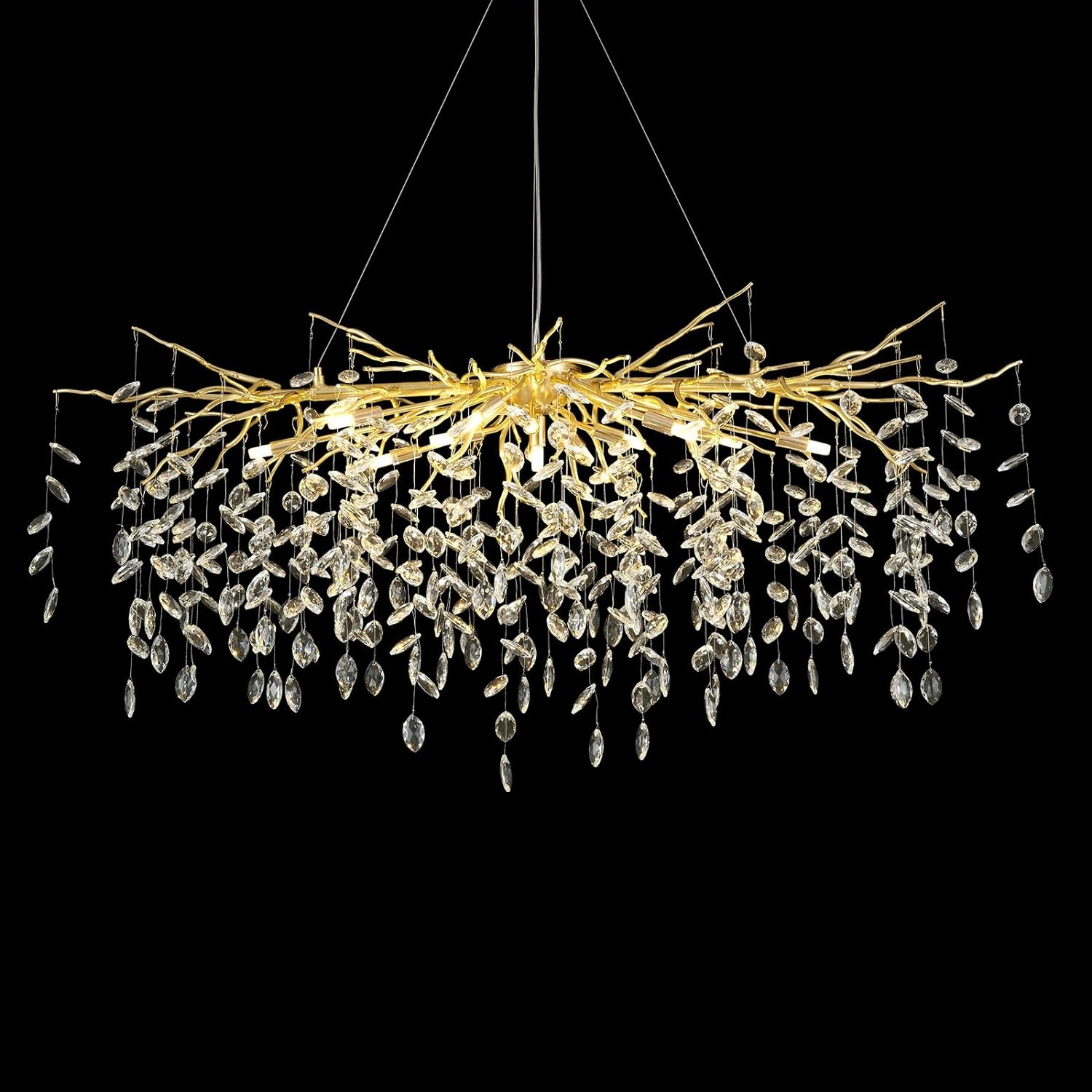 Modern Ice Eyes Tree Branch Chandelier for All rooms 47" -kimoylights