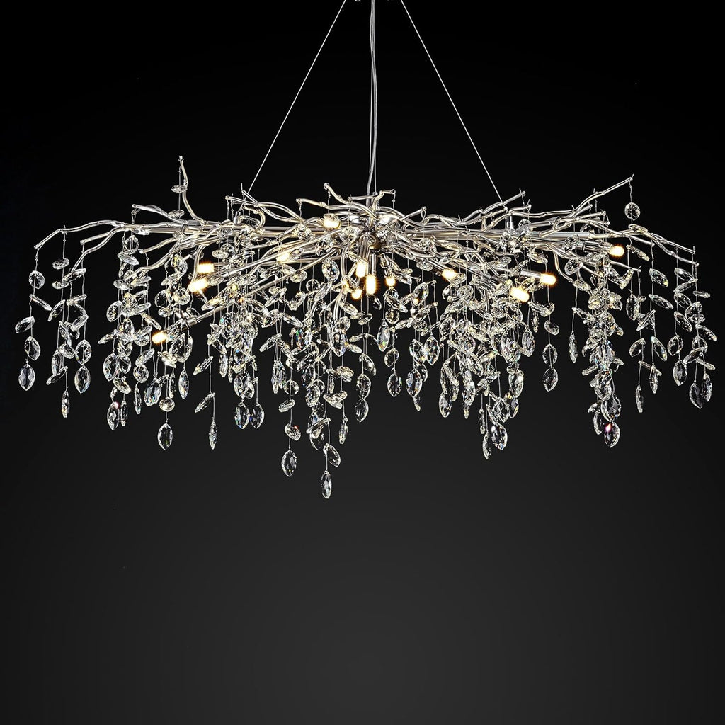 Modern Ice Eyes Tree Branch Chandelier for All rooms 47" - kimoylights