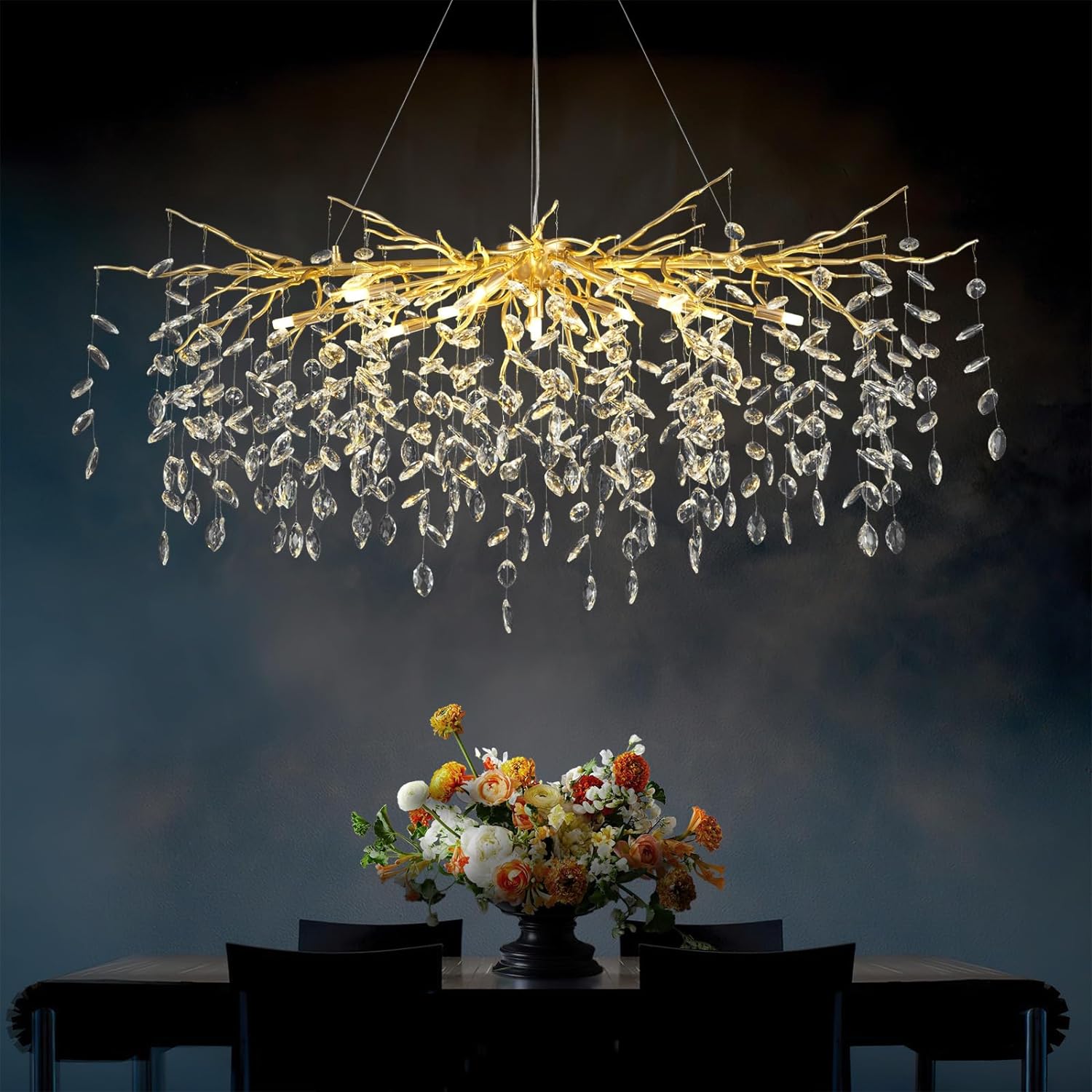 Modern Ice Eyes Tree Branch Chandelier for All rooms 47" -kimoylights