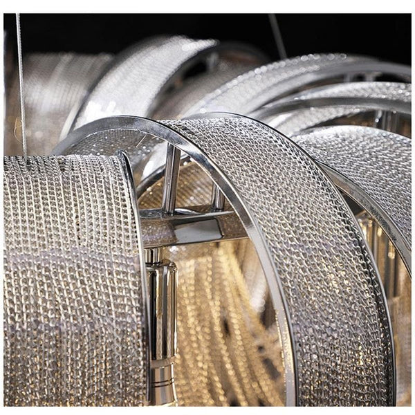 Alisa Luxury Aluminum Chain Tassel Chandelier  - kimoylights