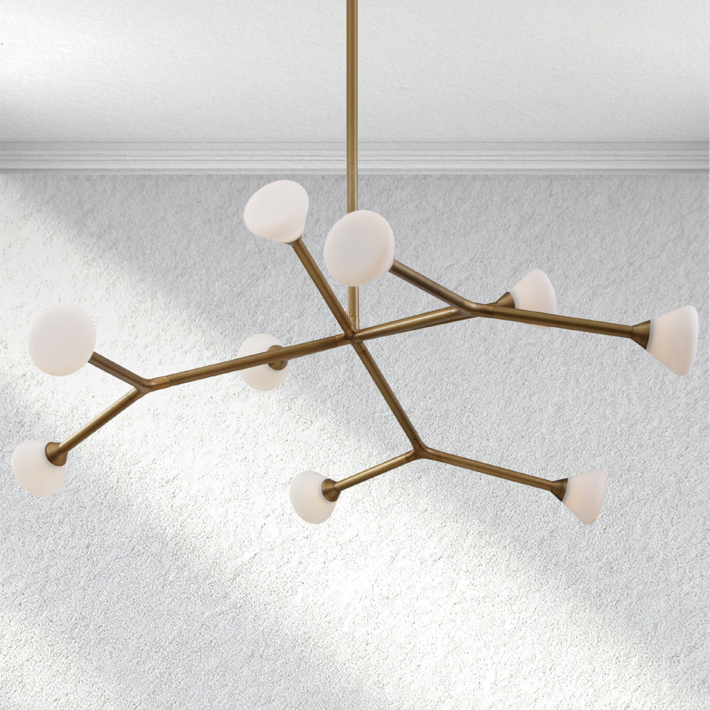 Opaline Sputnik Chandelier