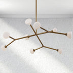 Opaline Sputnik Chandelier
