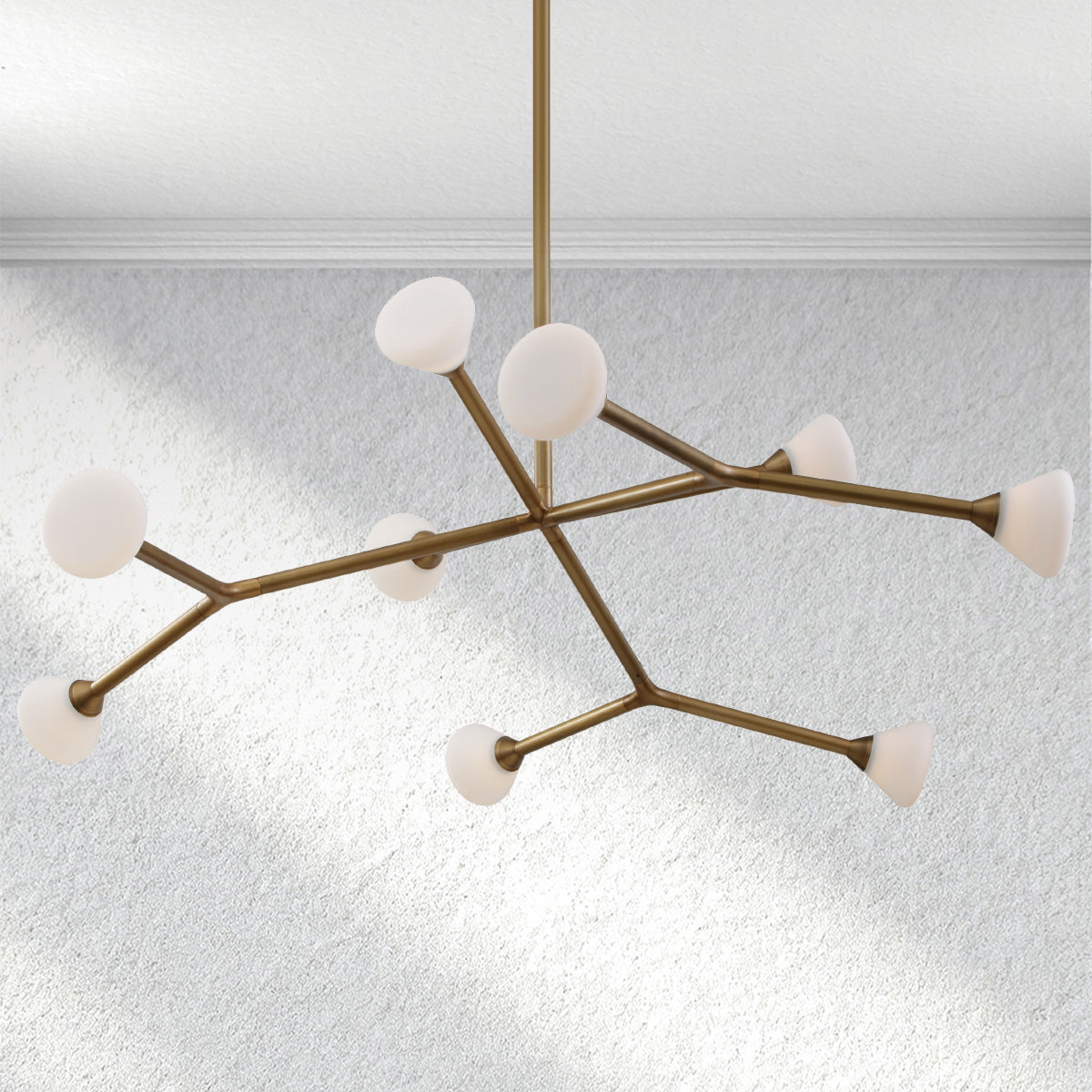 Opaline Sputnik Chandelier