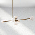 Opaline Linear Chandelier