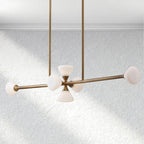 Opaline Linear Chandelier
