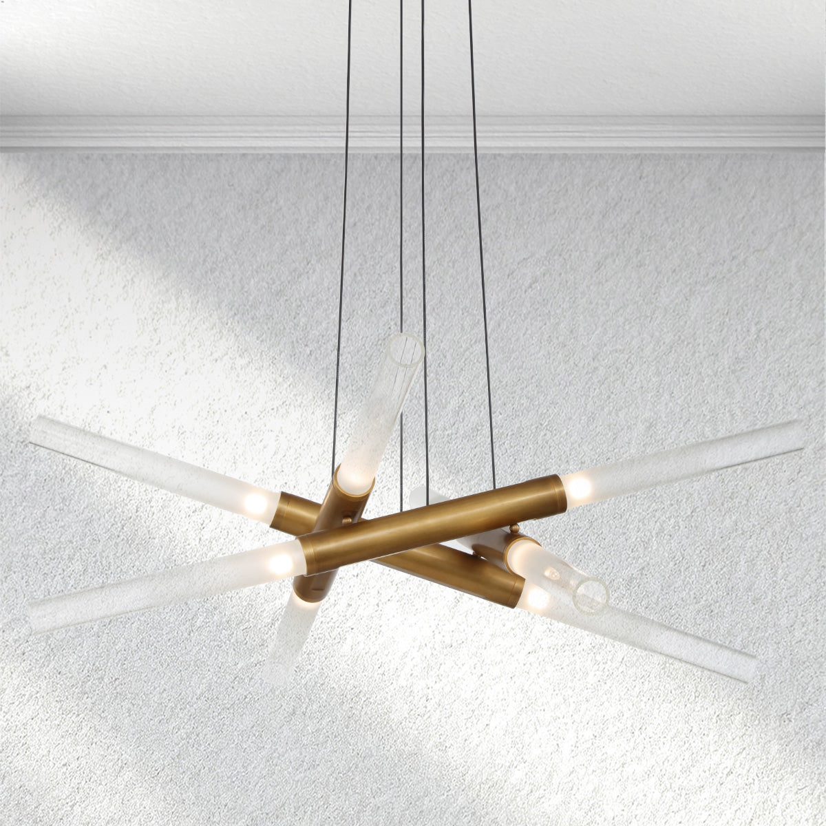 Heritage Intersecting Tube Chandelier