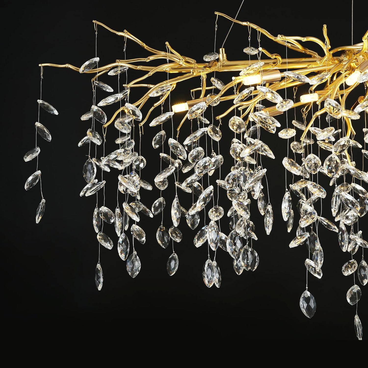 Modern Ice Eyes Tree Branch Chandelier for All rooms 47" -kimoylights
