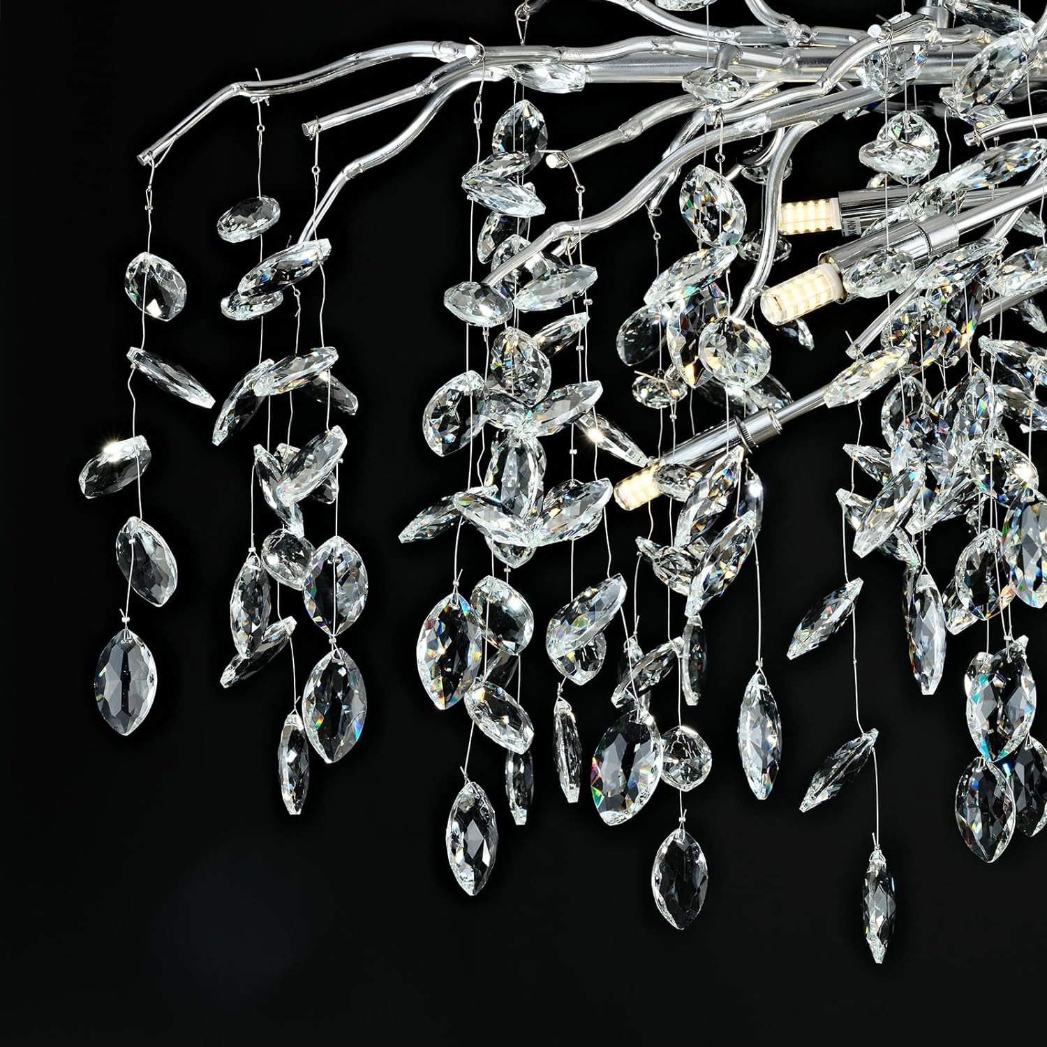 Modern Ice Eyes Tree Branch Chandelier for All rooms 47" - kimoylights